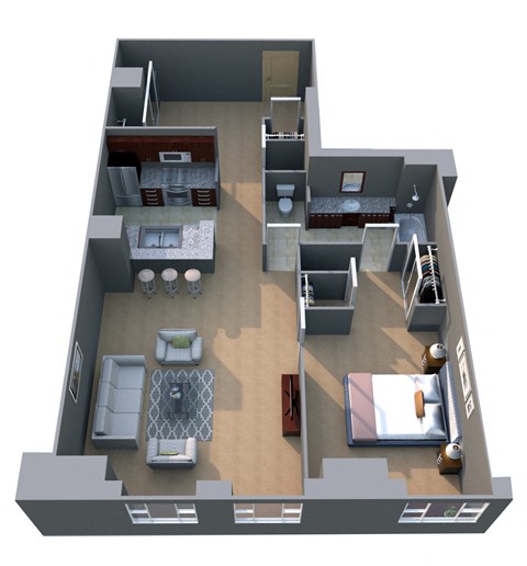 222 N. Charles Street Studio-2 Beds Apartment for Rent - Photo Gallery 35